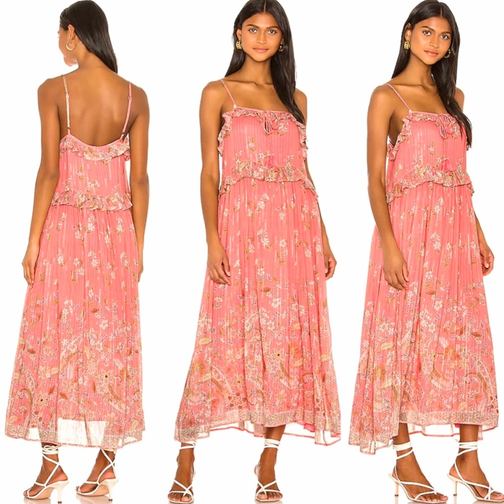 πΊπHPππΊ NWOT Spell & The Gypsy Hendrix Strappy Maxi Dress - Picture 6 of 16
